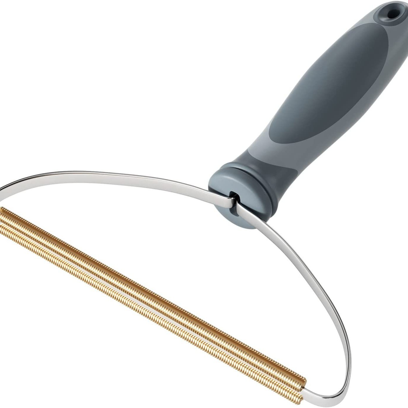 Cepillo de eliminación de polvo transfronterizo antiestático, cepillo de pelaje para abrigo, raspador de doble cara, raspador manual para mascotas