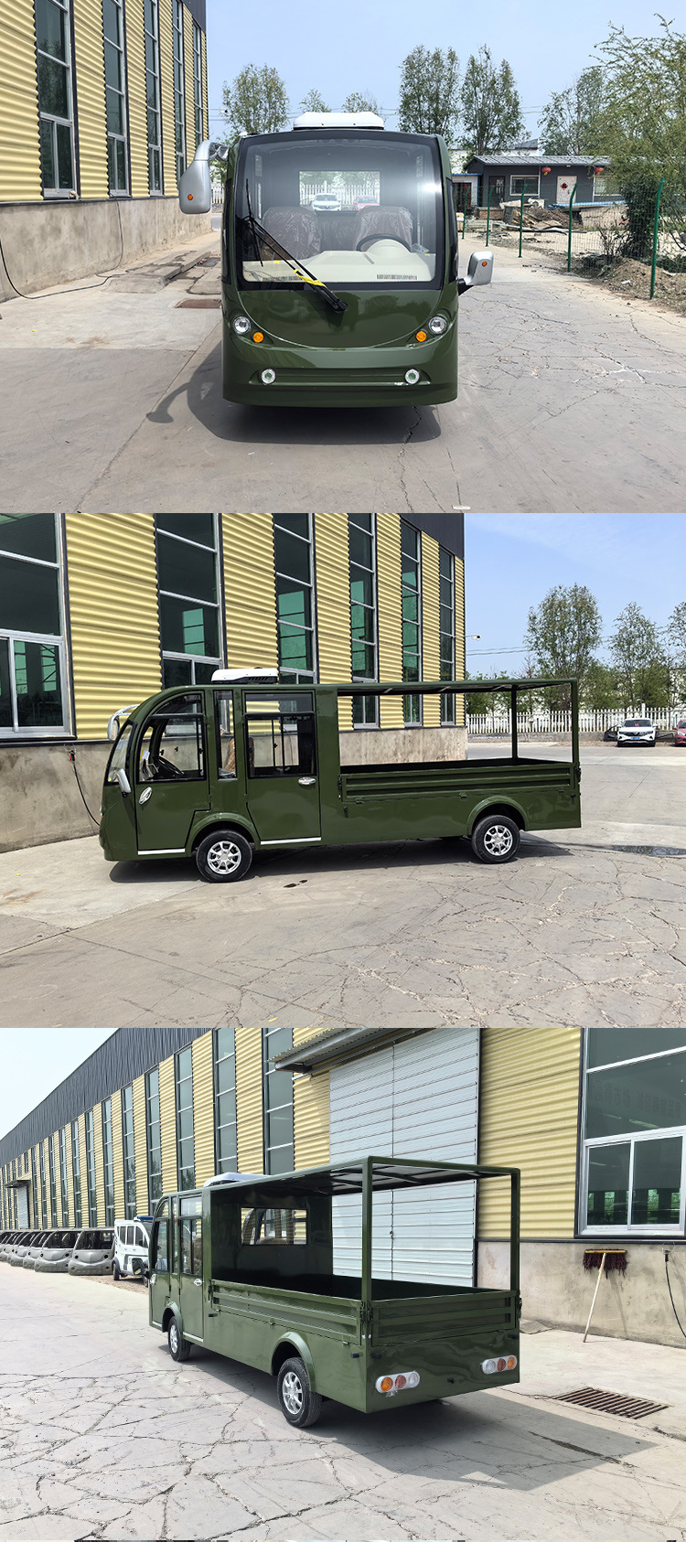 Electric Four-Wheel Truck Transfer Truck Transport Truck Factory Transport Transfer Truck Logistics Transfer Cargo Transport Truck