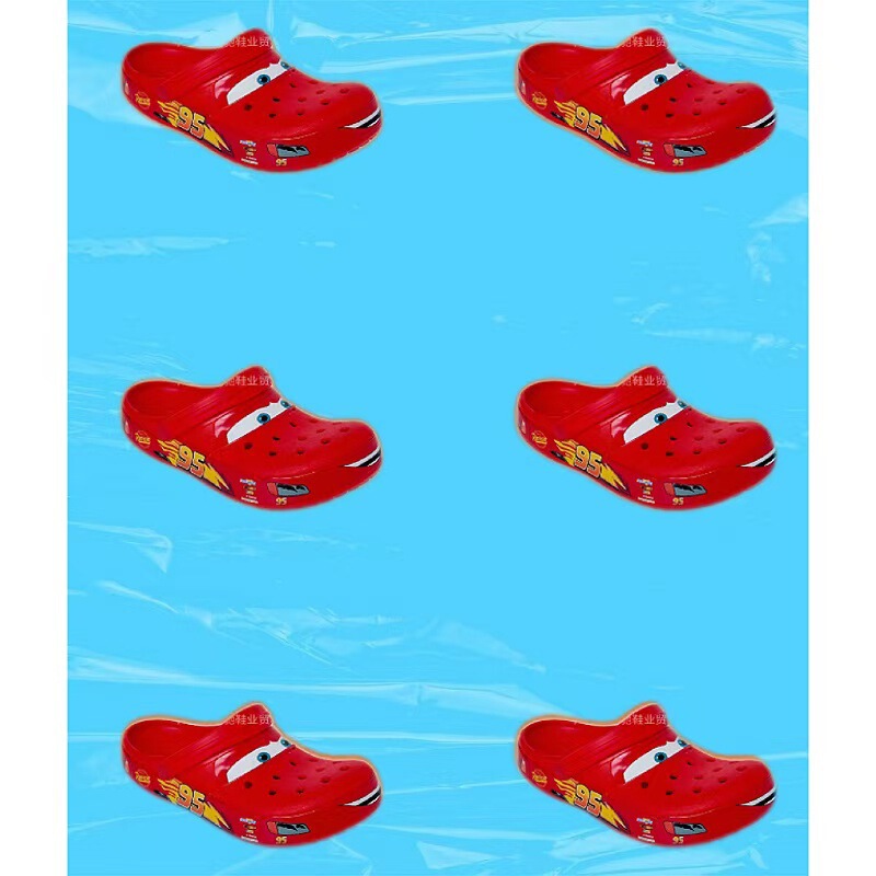 CROCC McQueen Car Hole Shoes Men and Women Outdoor Casual All-match Breathable Casual Beach Baotou Slippers Sandals