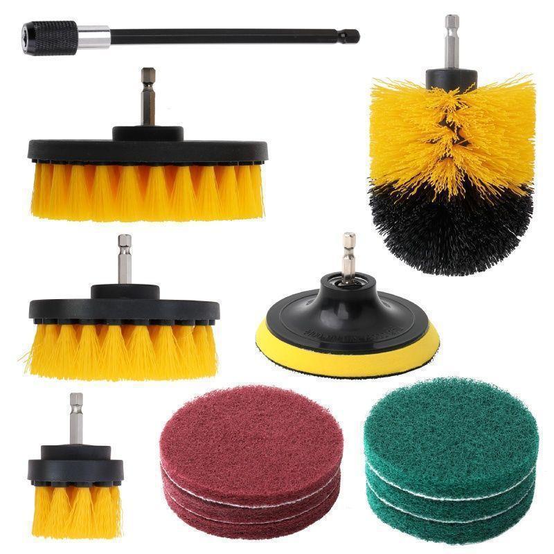 Electric cleaning brush for electric drills and angle grinders, specialized for powerful and efficient cleaning of kitchen crevices Electric cleaning brush for electric drills and angle grinders, specialized for powerful and efficient cleaning of kitchen crevices
