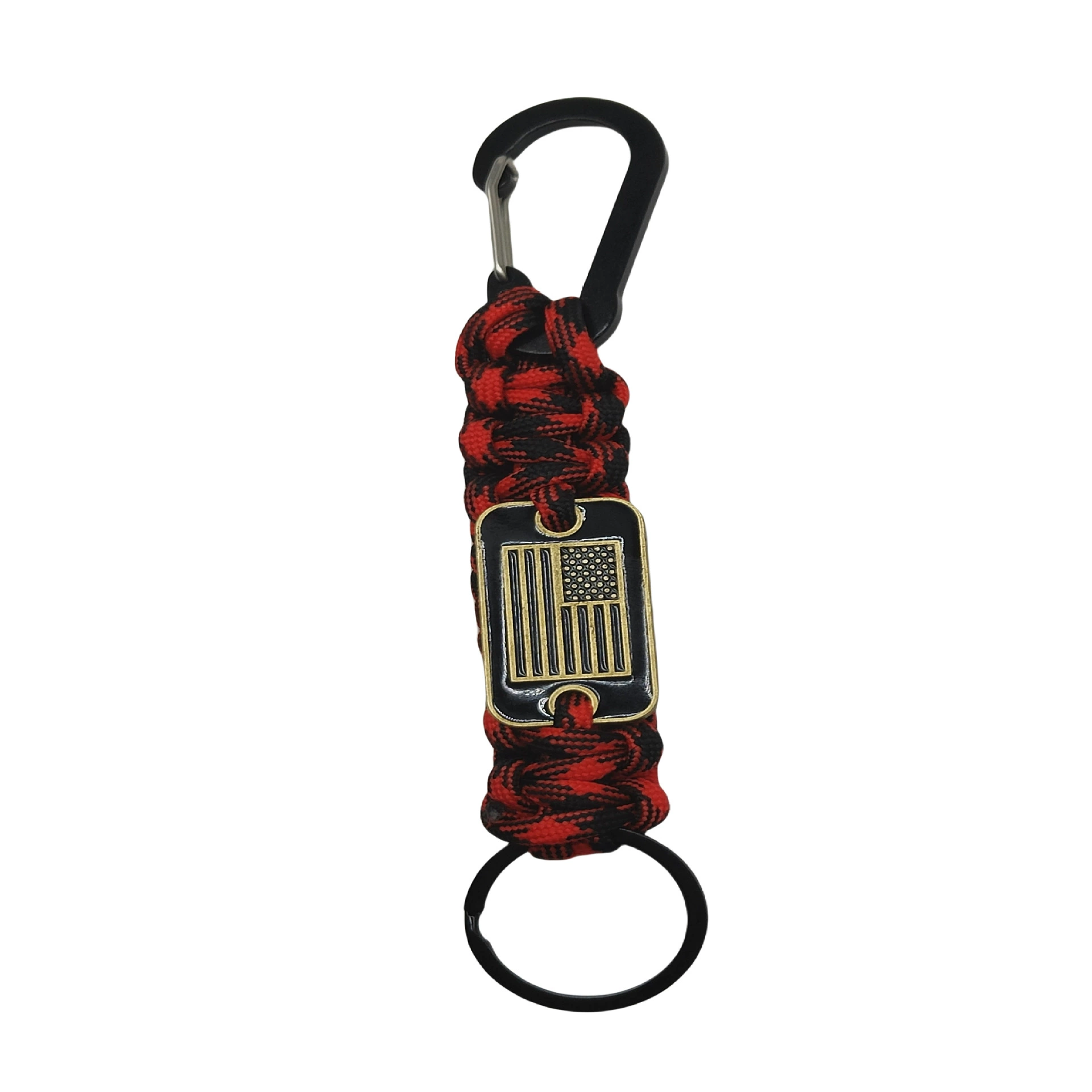 Umbrella rope pendant Umbrella rope key chain handmade seven -core umbrella rope national flag brand pendant outdoor emergency umbrella rope