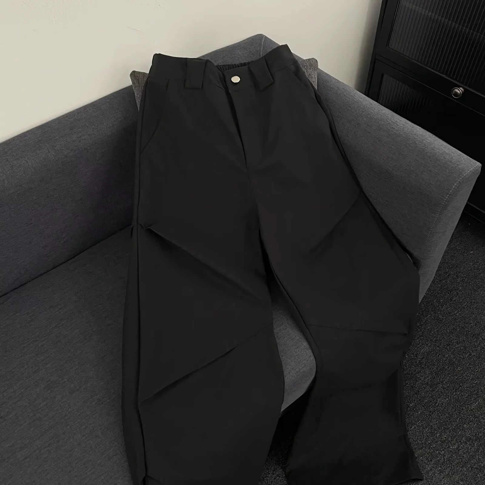 Демисезонные брюки в стиле Америки,Oversize