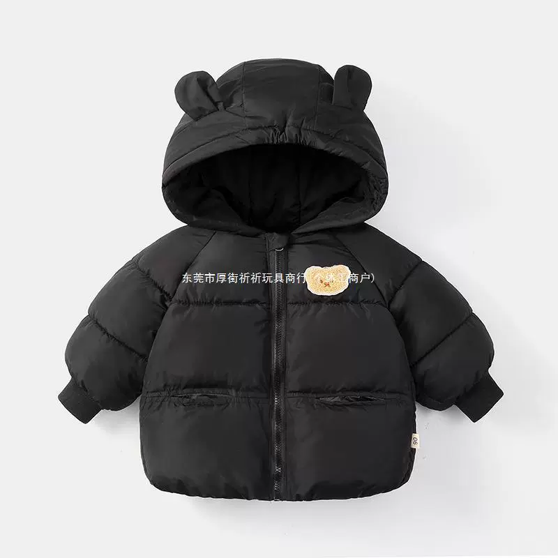 Children's down jacket with down, western style, increased thickness