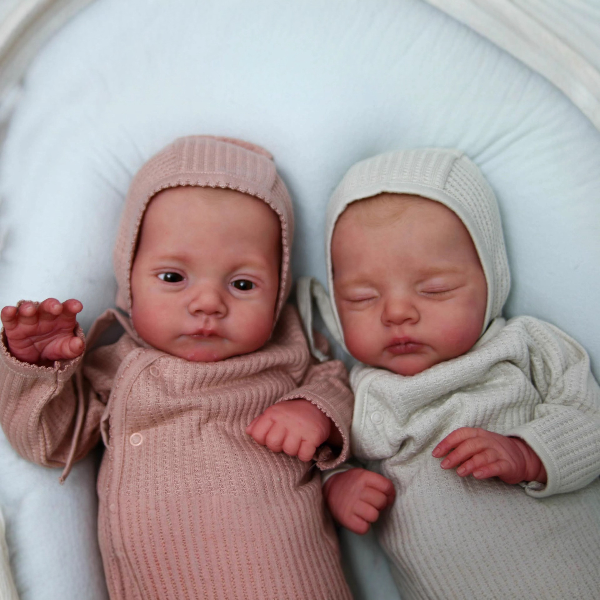 18 pulgadas Lily e Irys simulador de juguetes renacen muñecas para niños regalos de Navidad