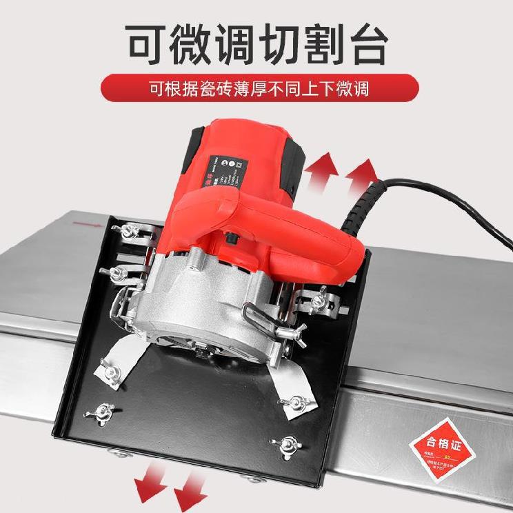 Extension Chamferer ceramic tile 45 Angle Brackets Electric Clamp Floor tile Positioning plate Spacer Cutterbed