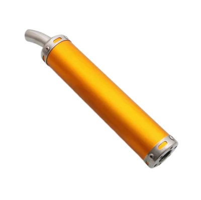 Motorcycle Modified Exhaust, Motorcycle exhaust pipe - yellow