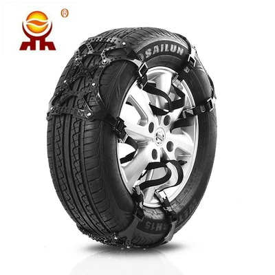 Tire snow chain Snow Emergency Chains Made of Rubber