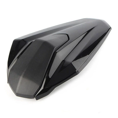 Hump Rear Seat Cover, Motorcycle cushion - rear-hump-gloss-black