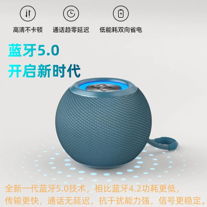 Popular Tg-337 Wireless Bluetooth Speaker Harman Mini Card Audio Subwoofer Desktop Atmosphere Tws Speaker