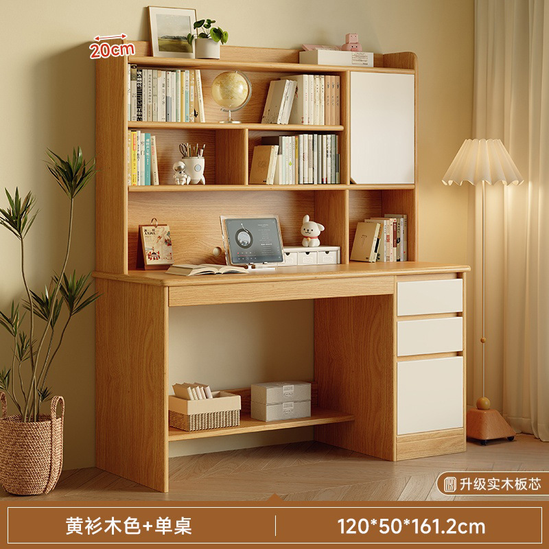 Escritorio de madera sólida escritorio de estudio para estudiantes en el hogar escritorio de escritorio estante de dormitorio escritorio de escritorio para adultos