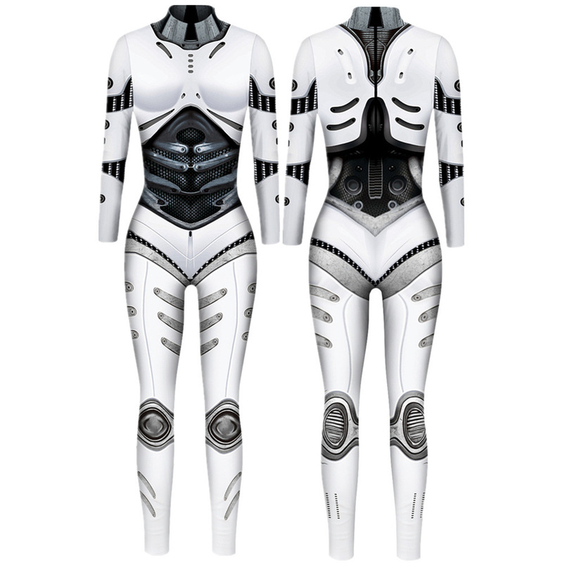 新型ハロウィーン3dプリント鎧親子ロボットcos演じる者服ガードル|undefined