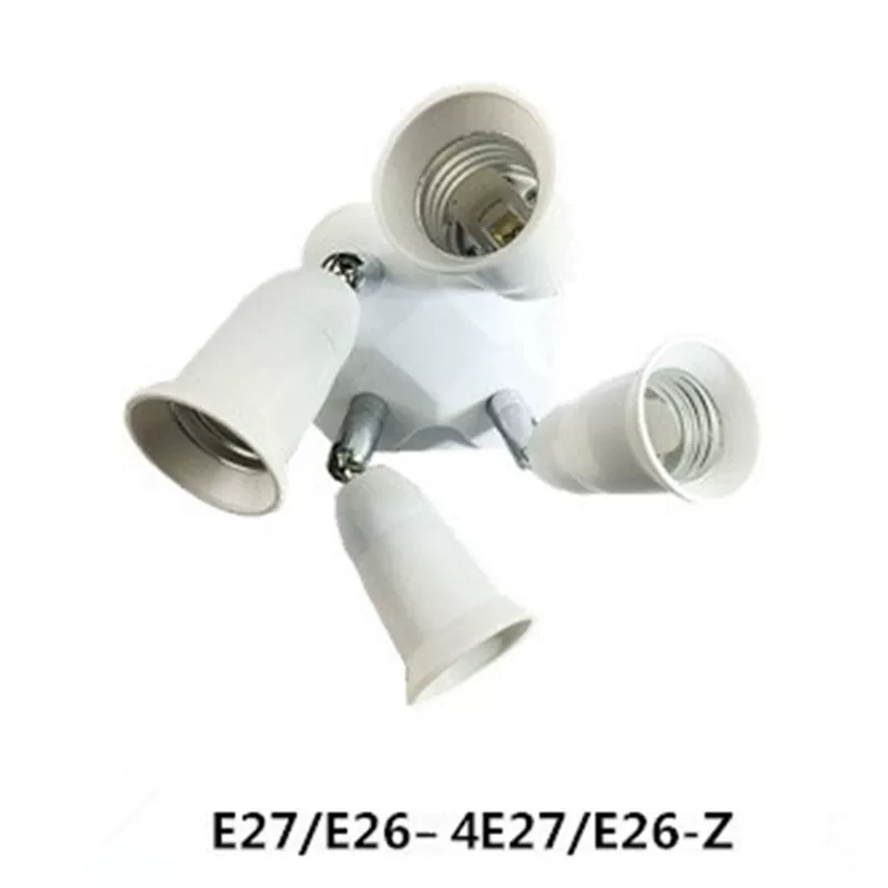 Поставщик E27/E40 rpm 4E27/E14/GU10, 000 к преобразованию головки лампы светочного сидения прямые продажи