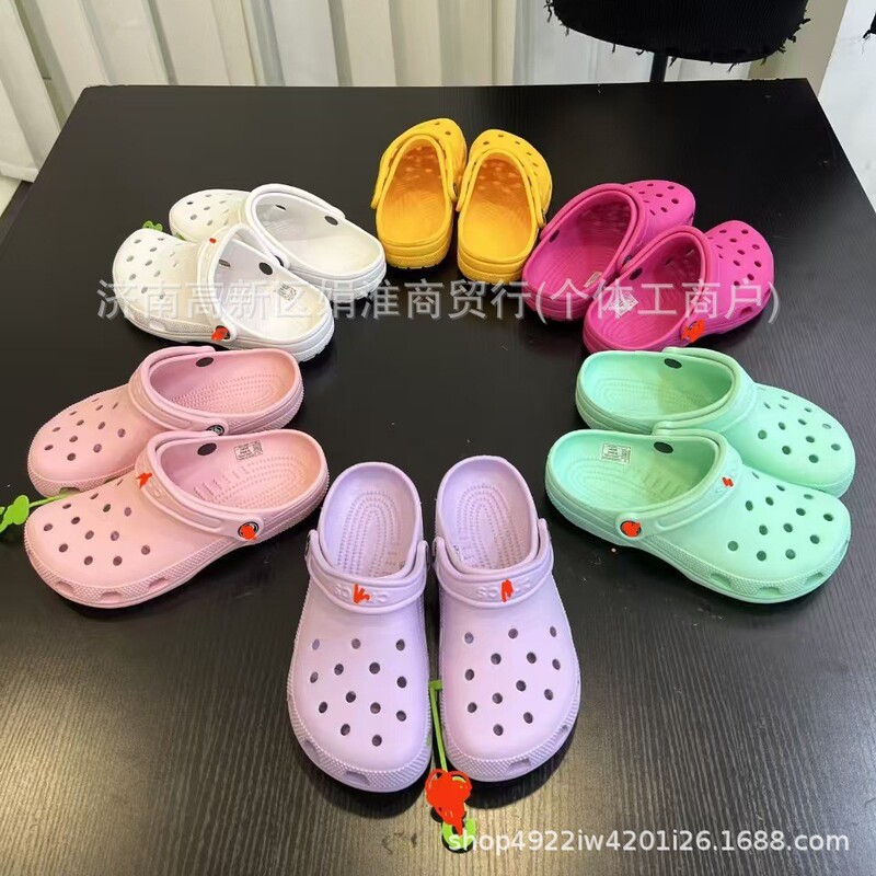 Cross Star Cave Shoes Couple Classic Men's and Women's Shoes Non-slip Sandals and Slippers Beach Shoes 10001 Lovers Shoes