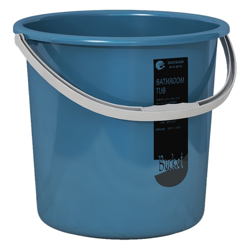 Thickened Laundry Bucket, Household Plastic Bucket, Student Dormitory Bath Bucket, Large Water Storage Bucket, Wholesale Bucket Set