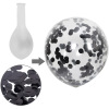 Decorations, black balloon, individual set, suitable for import