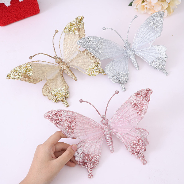 New Christmas decoration glitter powder with diamond large simulated…