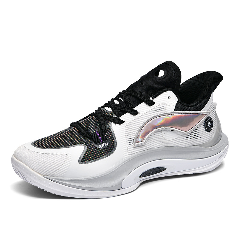2025 primavera y verano nuevos zapatos de baloncesto zapatos de hombre zapatos deportivos de moda juveniles casuales zapatos de polvo de flores de cerezo zapatos de estudiantes hombres