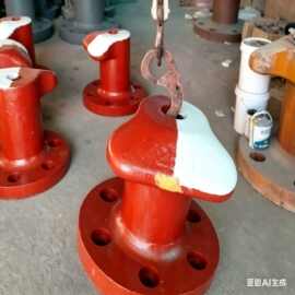 550KN铸铁系船柱加工 海口码头系船柱图片 珠海铸铁150KN缆桩批发