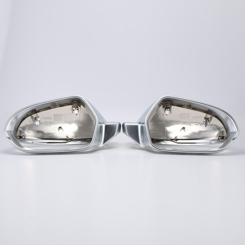 Carcasa de Espejo Retrovisor Audi A6 S6 RS6 C7 C7.5 de ABS Cromado Curvo