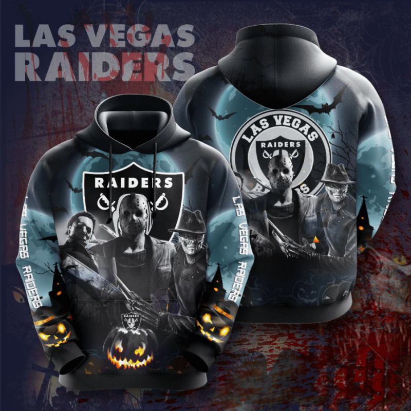 Cross-Border Gun Version Las Vegas Raiders Nfc West Division Champions Side Cap Sweatshirt Men's American Style
