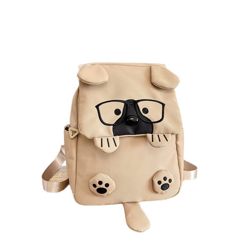 Nuevas mochilas para niños de dibujos animados lindas gafas perros niñas y niñas mochilas para niños de jardín de infantes mochilas de moda