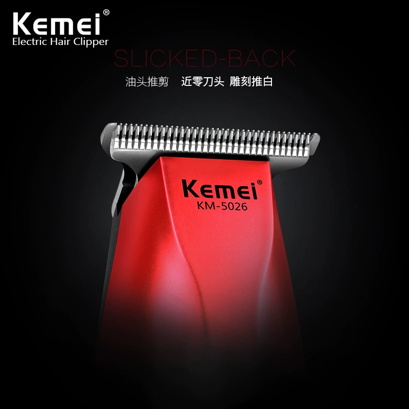 Электрическая ручная стрижка для подрезки под undercut, Kemei