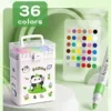 Portable [increased quantity] 36 colors/free Kurome stickers