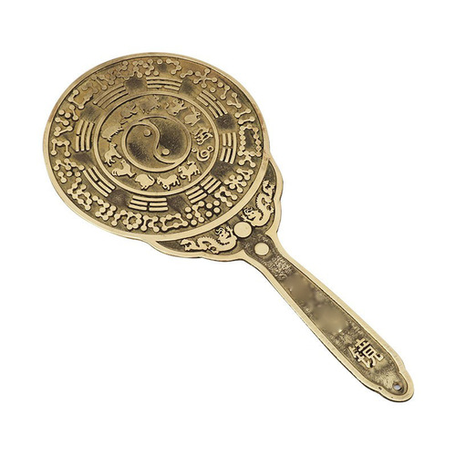 Bronze Mirror Twelve Zodiac Bronze Mirror Handle Mirror Home Crafts Bronze Wholesale
