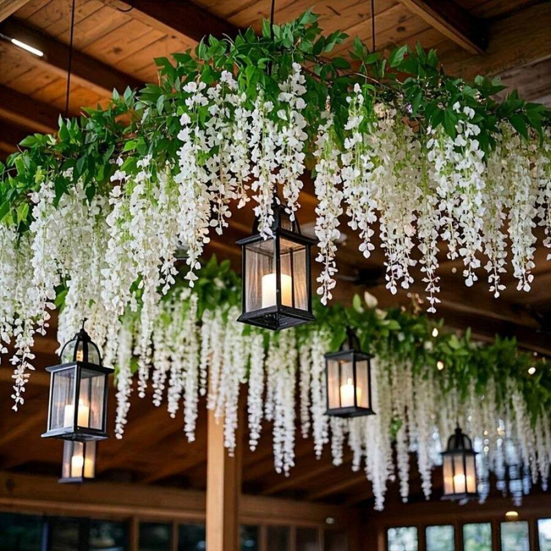 B 76400 Jasmine Climbing Flower Seeds 垂丝茉莉爬藤花种子