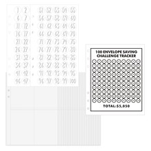 跨境专供白色丝印PP数字膜相册膜100天情侣挑战本配件卡纸