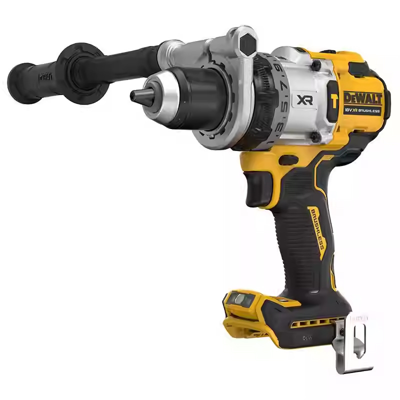 DeWalt's new brushless handheld 20V lithium-ion rechargeable impact drill DCD1007 high-torque ice drill