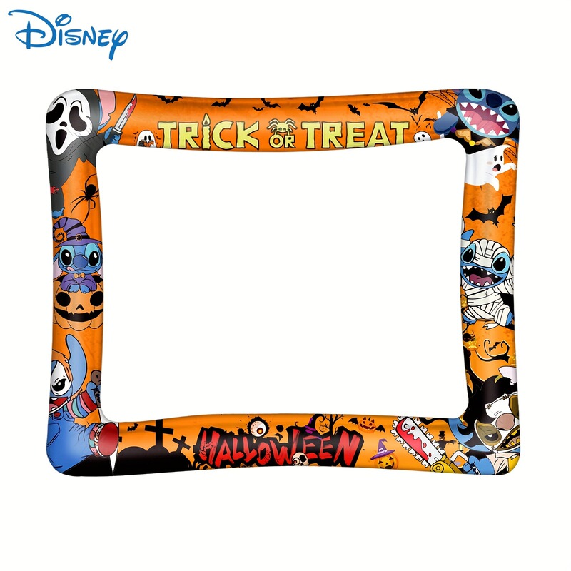 New Halloween Photo Frame Halloween Photo Props Anime Game Style Handheld Inflatable Frame