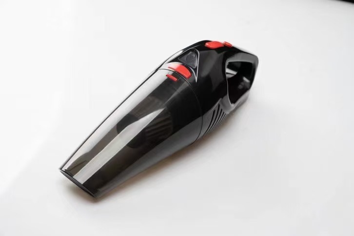 Car vacuum cleaner with LED lighting, wireless portable mini car and home lithium battery vacuum cleaner, wet and dry, cross-border English
