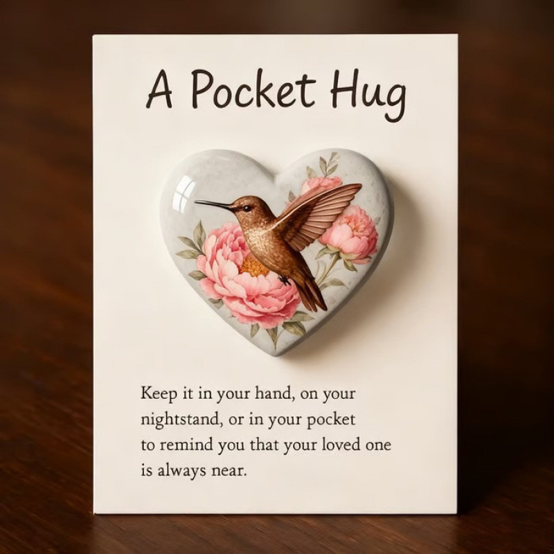 Colgante transfronterizo nuevo colibríes amor animal acrílico regalos de regalo del día de la enfermera regalos de regalo del día de San Valentín regalos 2D