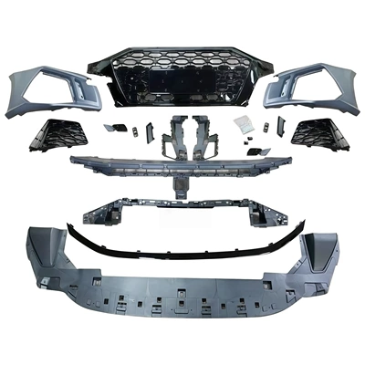 Suitable for Audi 21-24 A3 models, this includes an RS3 front bumper, grille, and front fascia for modification
