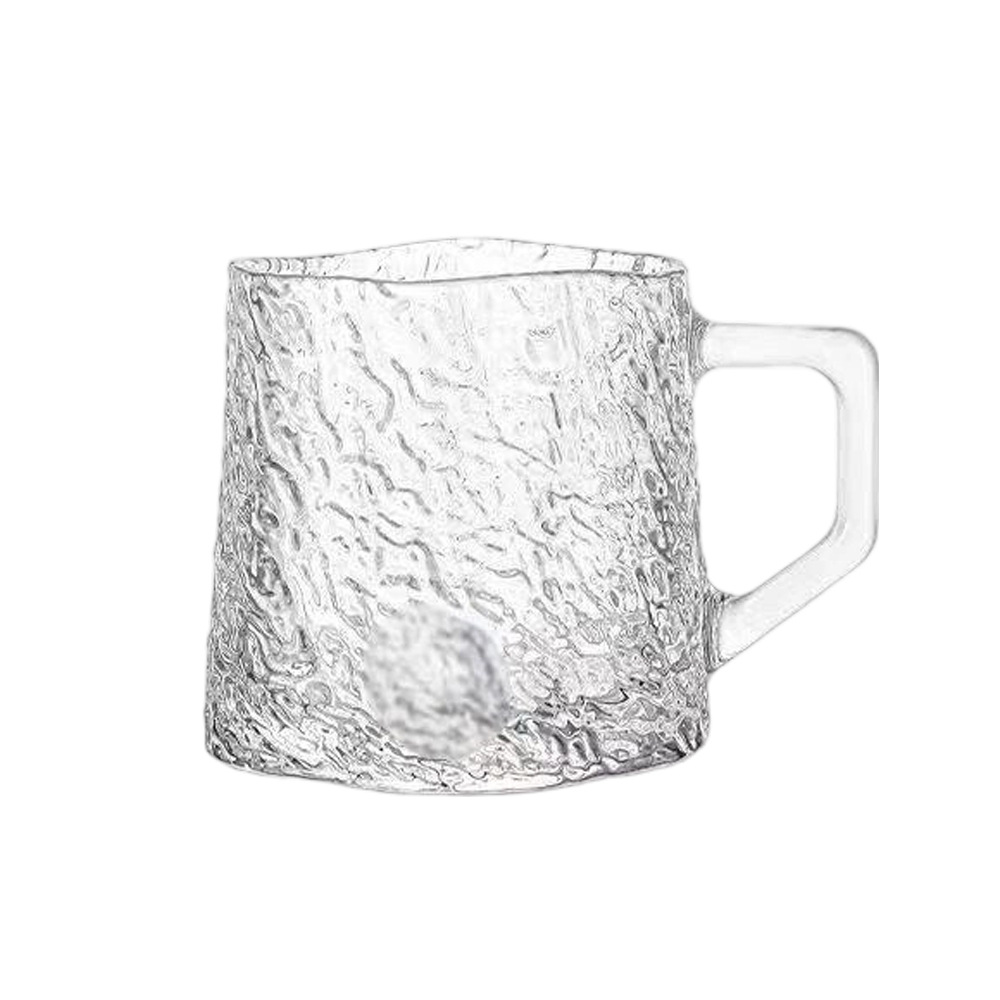 Retro Glacier Pattern Large Capacity Glass Mug With Handle_voghion.com