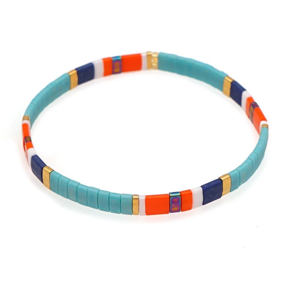 Böhmische Mehrschichtige Gewebte Perlen Armband Großhandel display picture 6