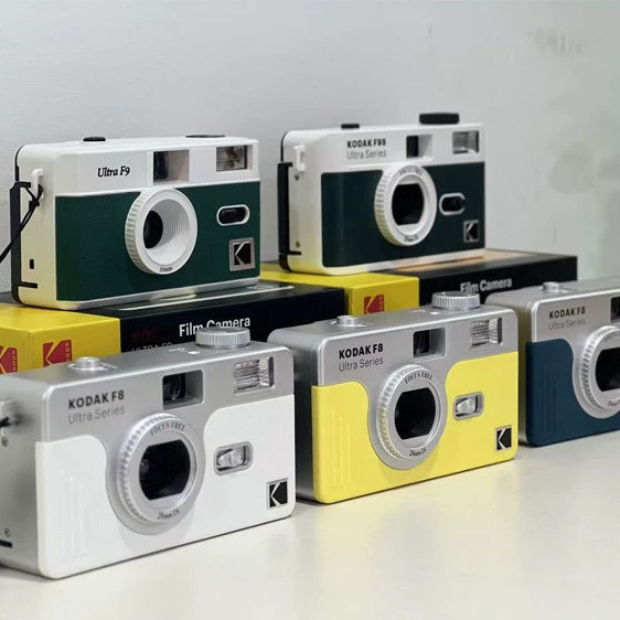 Kodak F9S компактная камера 135 пленка ретро фотоаппарат с вспышкой