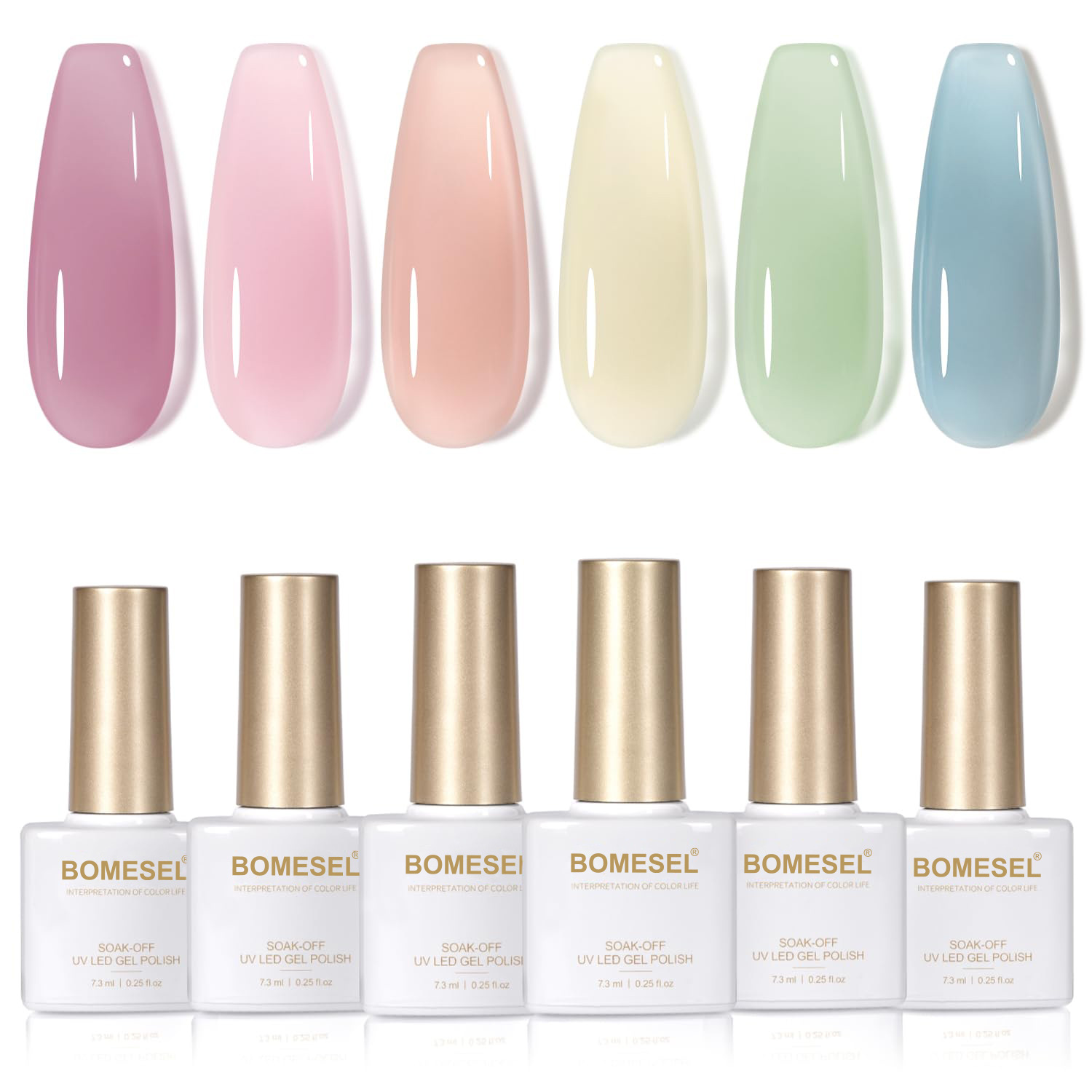 Salón de manicuras de color desnudo de gel de gel de manicuras de manicuras DIY explosión transfronteriza puede ser etiquetado en lugar