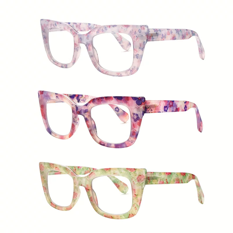 Blue fashionable retro reading, new collection