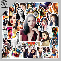 50 Magical Wonder Woman Gaia DIY Waterproof Fridge Stickers for Luggage, Notebooks, and Cars—Trendy Decorative Decals on AliExpress