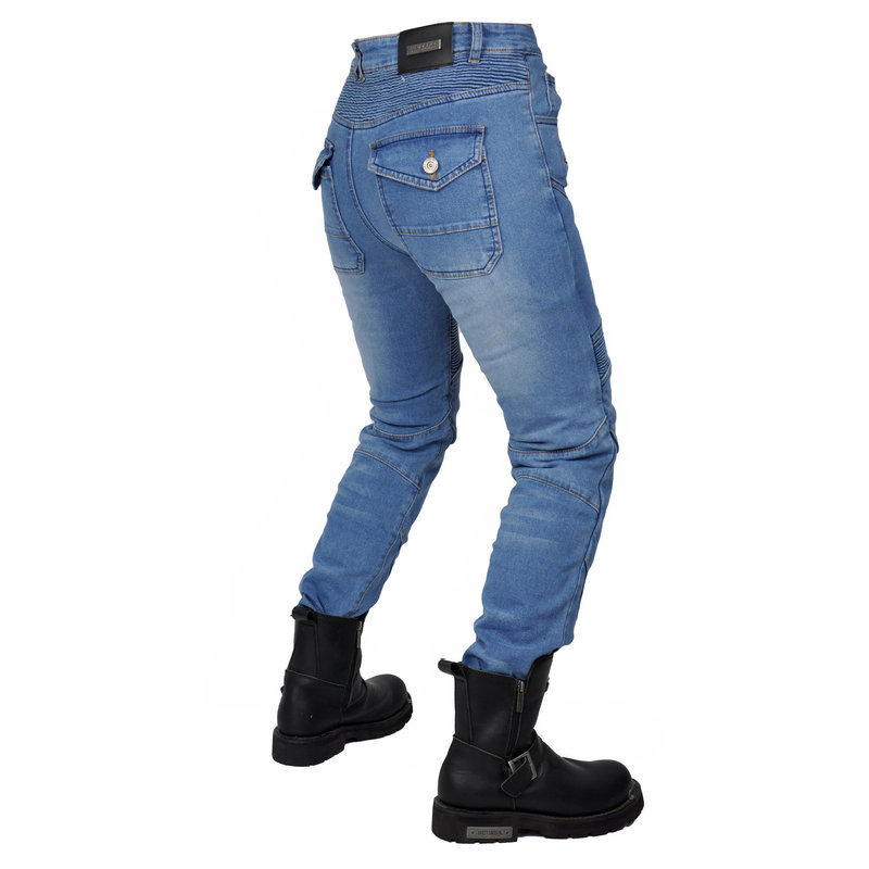 VOLERO de las mujeres SLIM-Fit pantalones vaqueros de la motocicleta pantalones casuales de la motocicleta off-road racing pantalones anti-caída