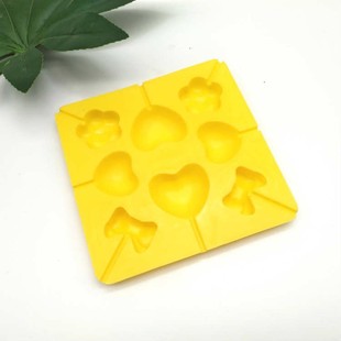 Baking DIY Tools Lollipop Chocolate Silicone Mold Heart Flower Candy Mold