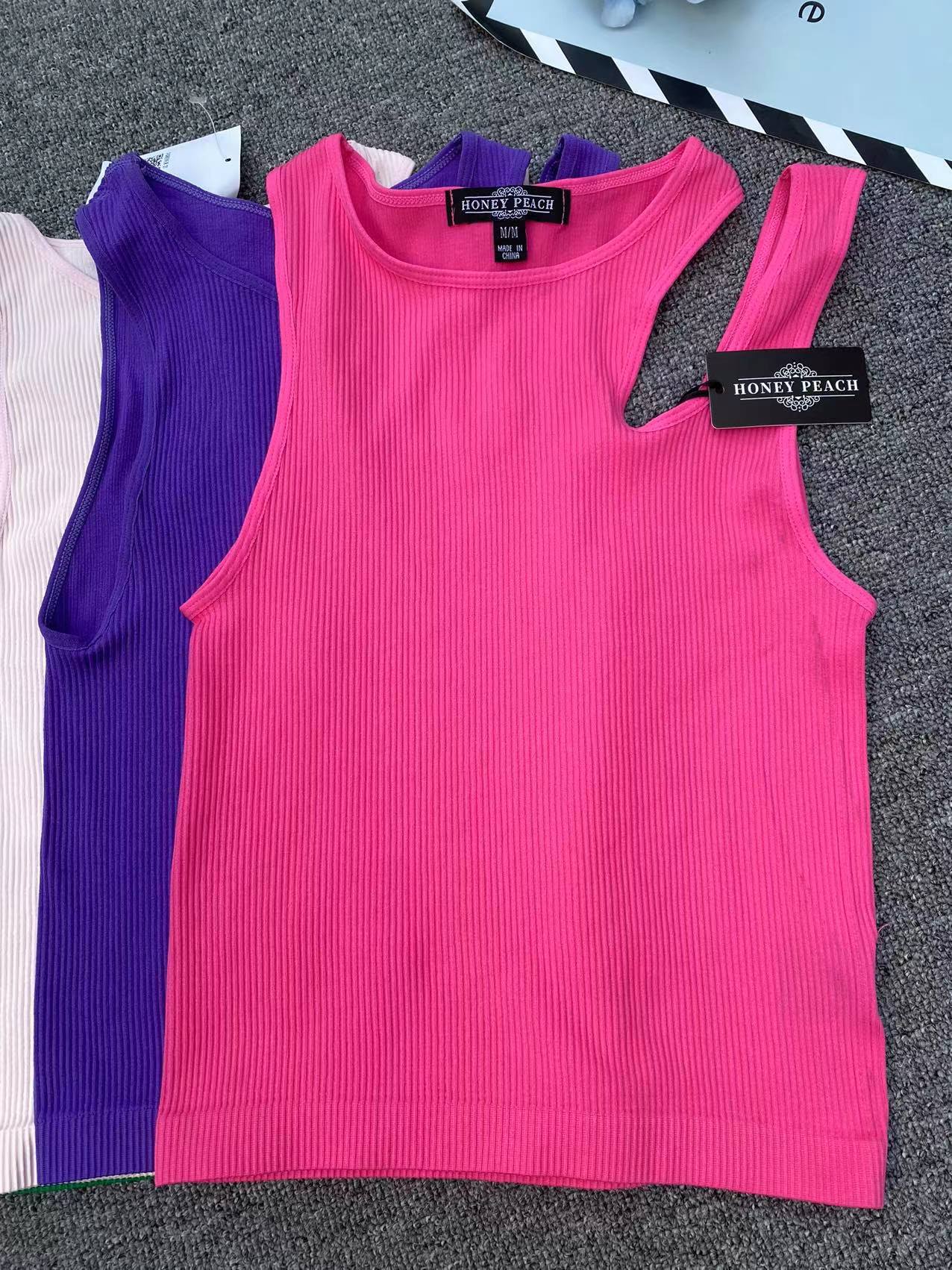 Exportación nuevo chaleco sin costuras de gran tamaño elástico cómodo ropa exterior superior al por mayor