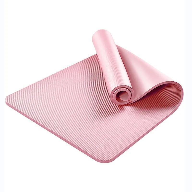 Nbr Yoga Mat Non-Slip Thickened Widened Lengthened for Female Beginners Home Sports Dance Fitness Yoga Mat
