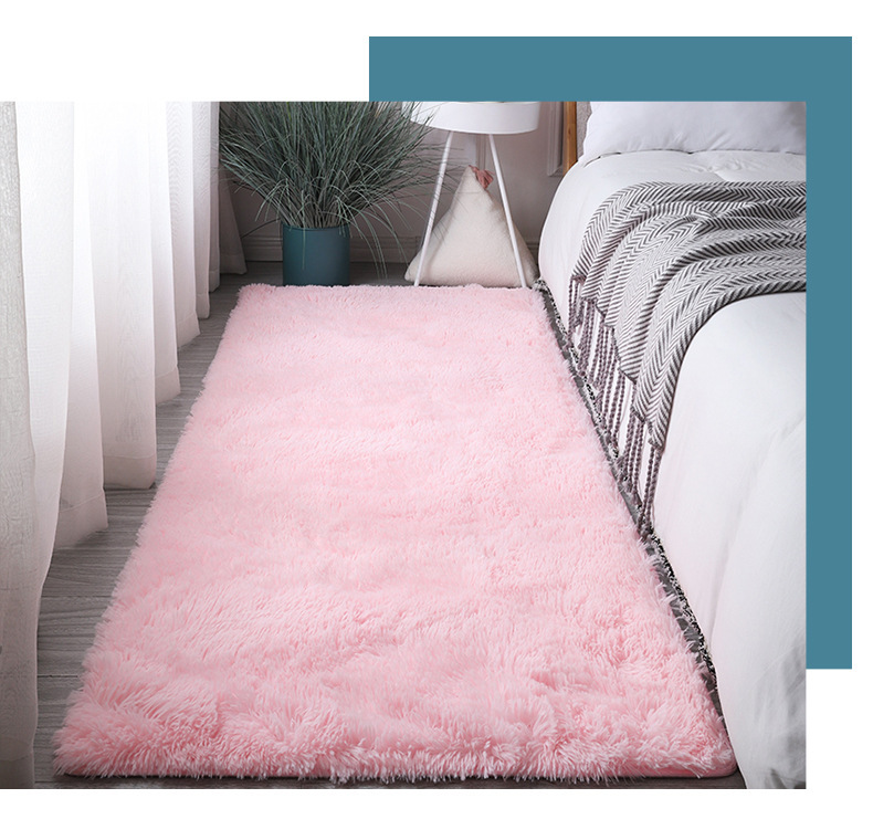 地垫地毯,丝毛地毯,床边毯,纯色地毯,卧室地毯,客厅地毯