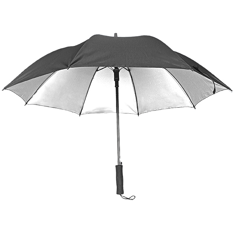 Paraguas de Golf Ejecutivo Grande de Fibra y Madera Maciza, Automático, Resistente al Viento, para Golf y Negocios