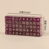 Purple, 15.8mm