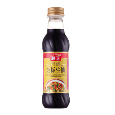 生抽酱油500ml/瓶装凉拌炒菜海天金标凉拌酿造一件代发厂家直销