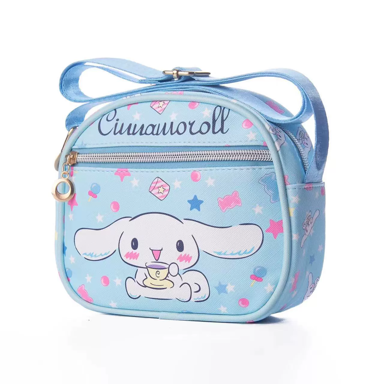 Cute cartoon small organizer bag, one-shoulder bag
